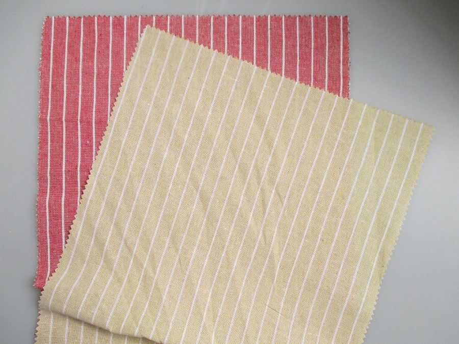 Yarn Dyed Linen Cotton Fabric